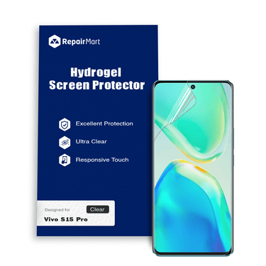 Vivo S15 Pro Compatible Premium Hydrogel Screen Protector With Full Coverage Ultra HD